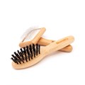 Norah's Bamboo Small Animal Slicker Brush Alternative Image