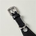 Lily & Leo Leather Whippet Collar Black Alternative Image