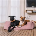 Fantail Origin Snooze Iconic Pink Basket Dog Bed Alternative Image
