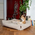 Fantail Mellow Snug Oat Beige Dog Bed Alternative Image