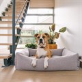 Fantail Origin Snug Nut Grey Basket Dog Bed Alternative Image