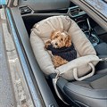 By Teddy Bouclé Cosy Car Seat Hazelnut Small Alternative Image