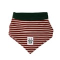 Green Elk Bandana Brown with White Stripes Alternative Image