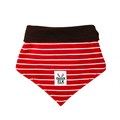 Green Elk Bandana Red with White Stripes Alternative Image