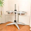Great&Small Adjustable Raised Double Bowl Alternative Image