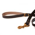 Hawkhurst Navy Blue Leather Padded Lead Alternative Image