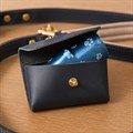 Hawkhurst Navy Blue Leather Poop Bag Holder Alternative Image