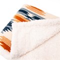 Snuggle & Snooze Aztec Print Sherpa Blanket Alternative Image