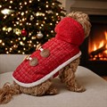 Great&Small Red Sparkle Christmas Pet Coat Alternative Image