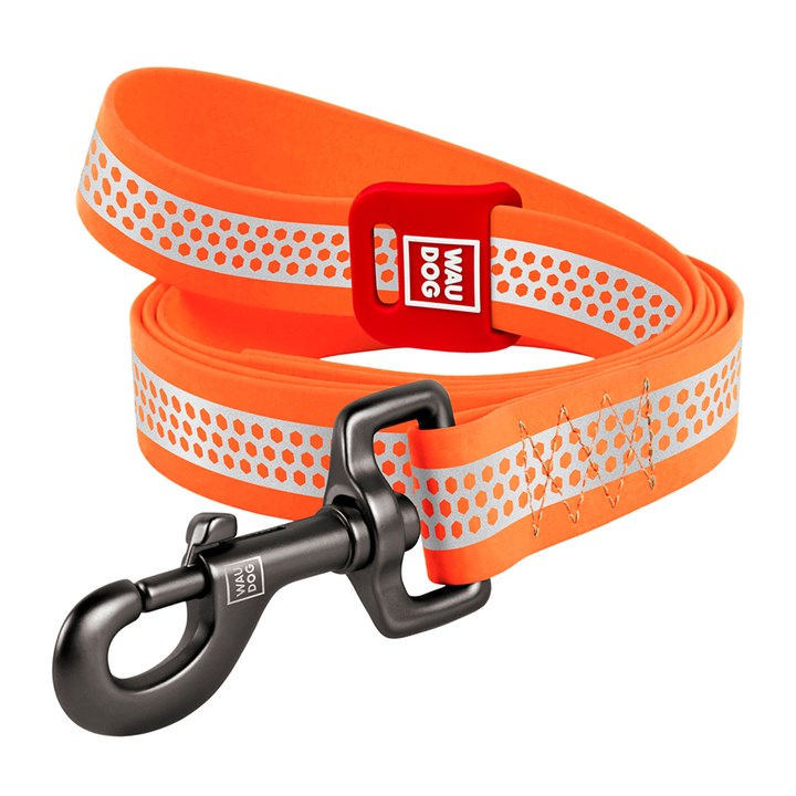 WAUDOG Collartex Dog Lead Orange