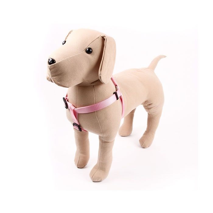 Great&Small Classic Plain Harness Pink