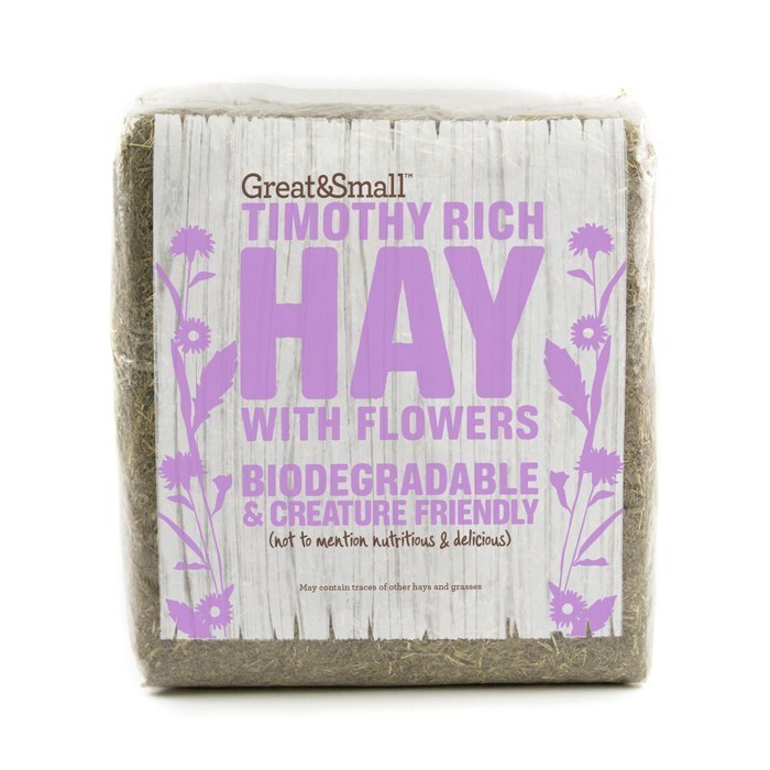 Great & Small Timothy Hay With Flowers