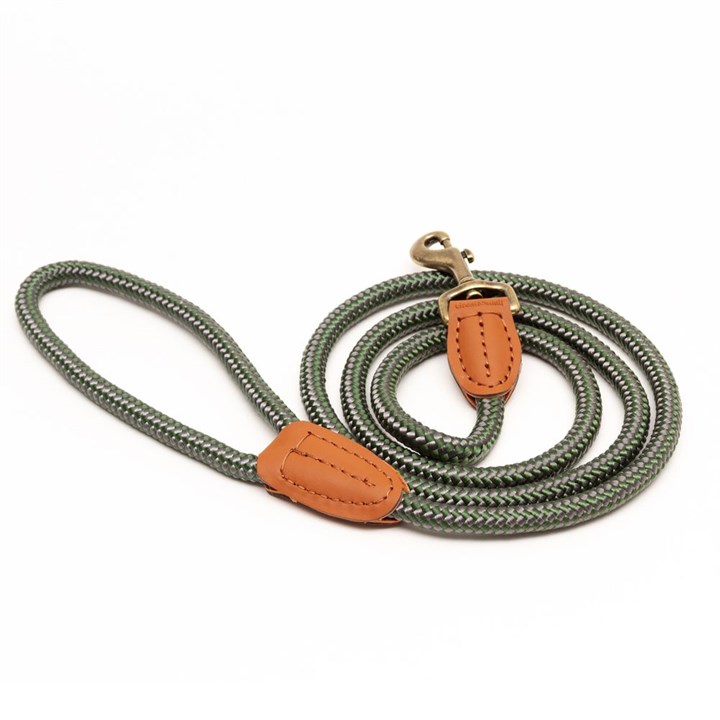 Great&Small Country Rope Trigger Lead Green