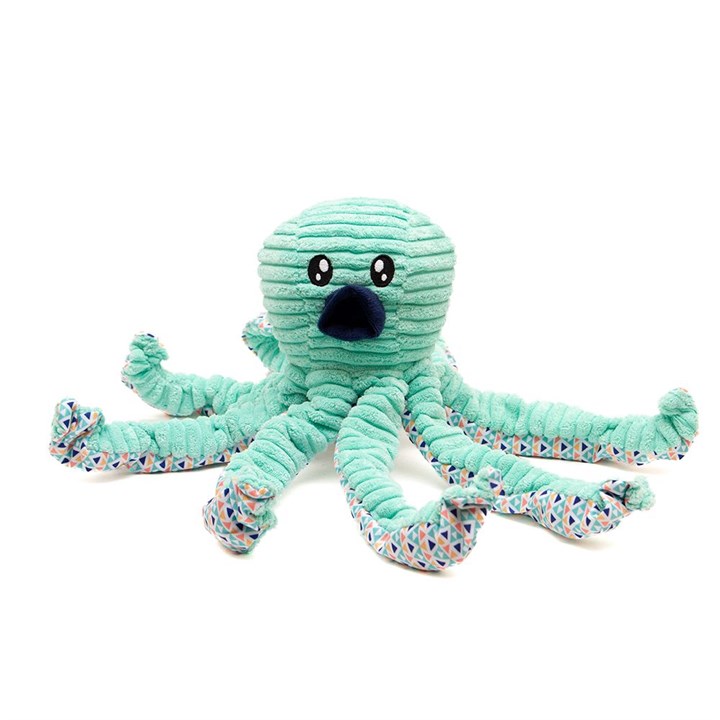 Great&Small Cuddle Me Knot Aqua Octopus 35cm