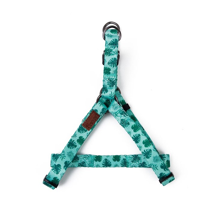 Great&Small Penrose Palm Leaf Green Harness