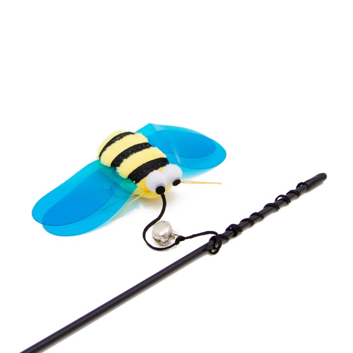 Great&Small Fiesta Cat Dangler Bee