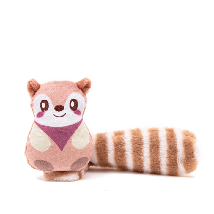 Great&Small Fiesta Long Crinkle Tail Fox Cat Toy