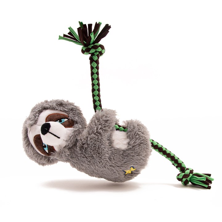 Great&Small Sleepy Sloth Rope Dog Toy