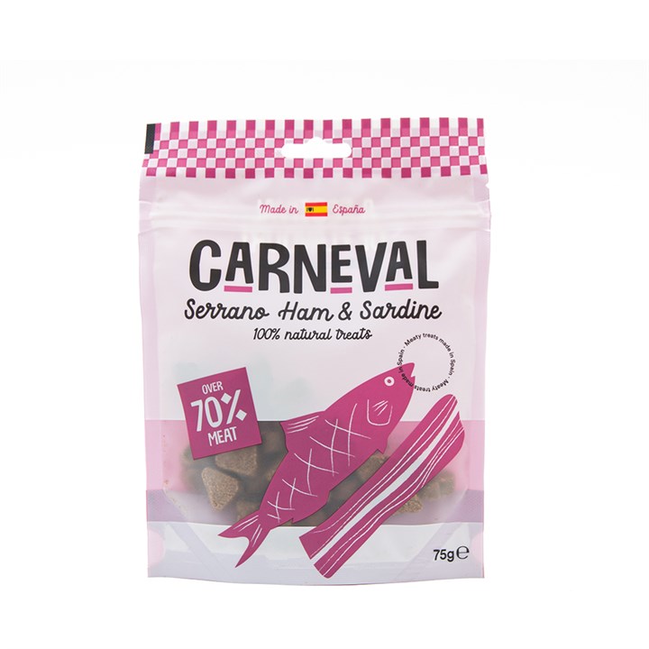 Carneval Serrano Ham & Sardine Dog Training Treat