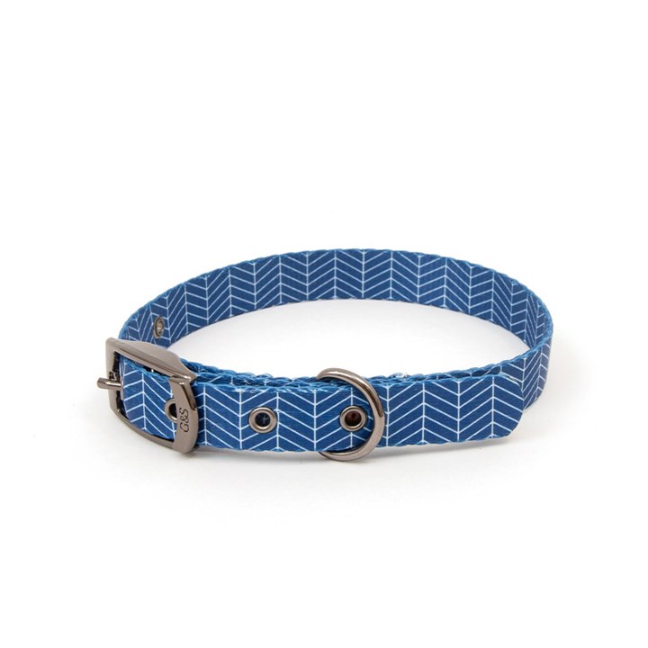 Great&Small Penrose Pin Collar Blue