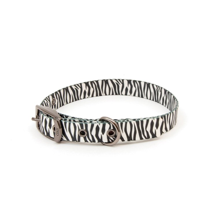 Great&Small Penrose Pin Collar Zebra