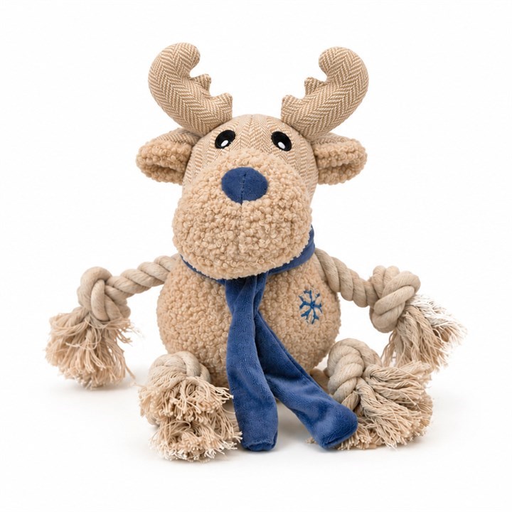 Great&Small Cosy Winter Wishes Reindeer & Rope