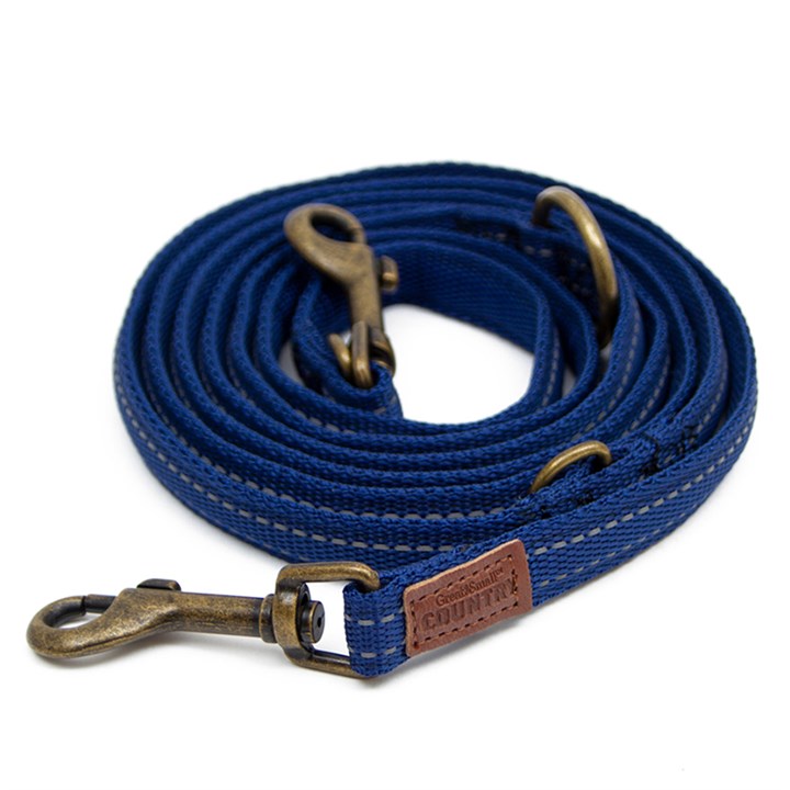 Great&Small Country Adjustable Lead Indigo Blue 2.3m