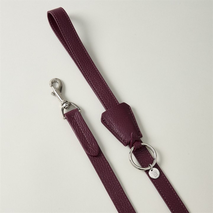 Lily & Leo Leather Flat Lead Oxblood