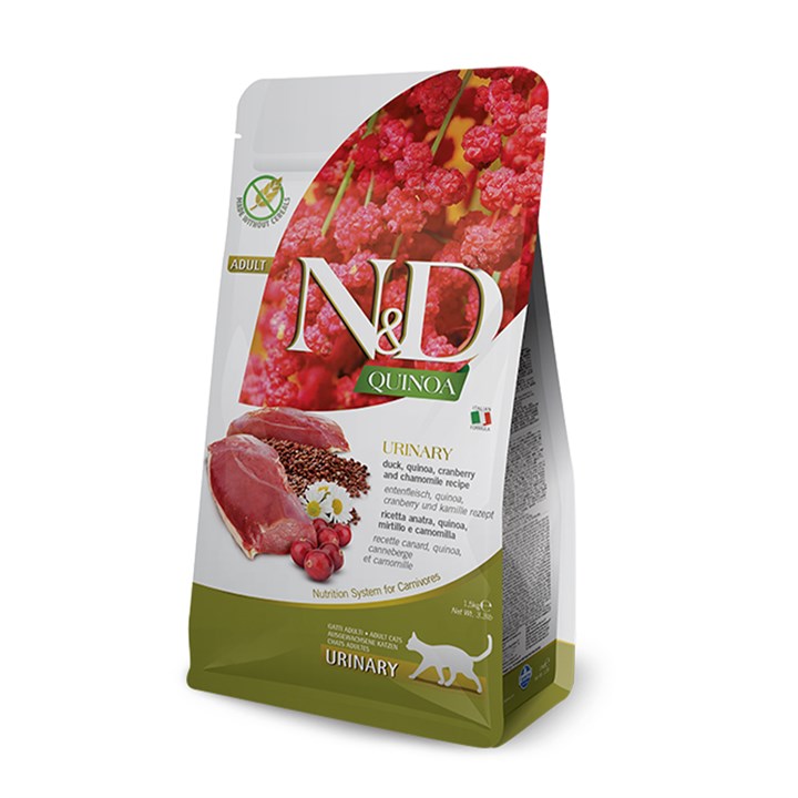 N&D Natural & Delicious Cat Quinoa Urinary Duck & Cranberry 1.5kg