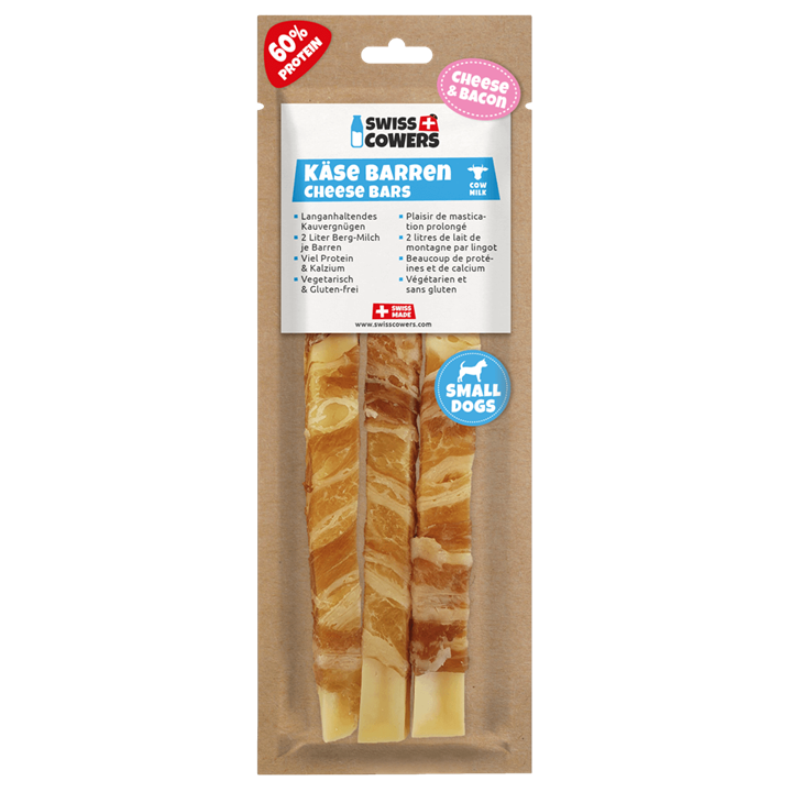 Swiss Cowers Cheese Bars Bacon