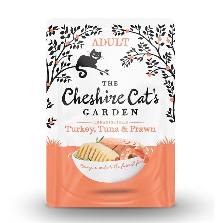Cheshire Cat Turkey, Tuna & Prawn 85g