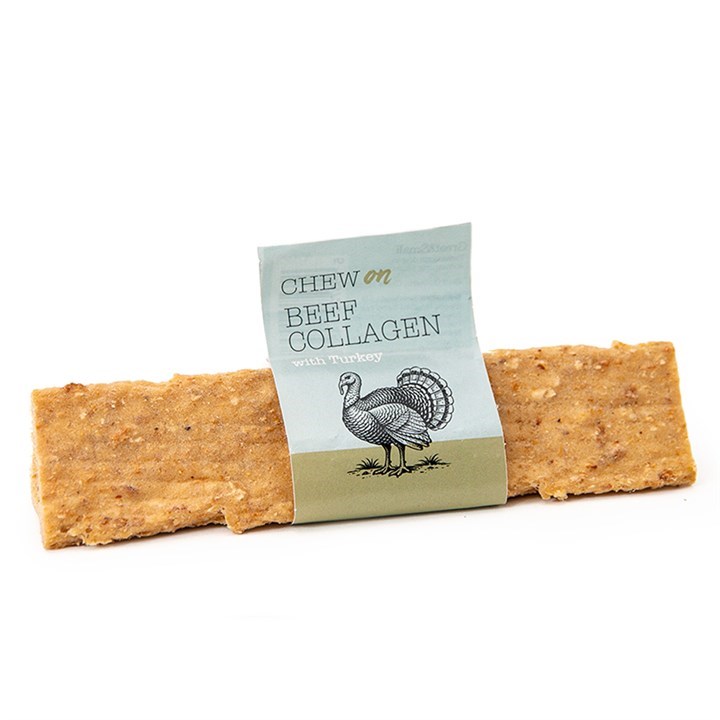Chew On Beef & Turkey Collagen Bar 15cm