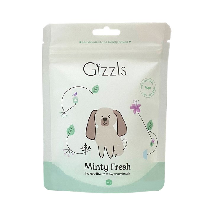 Gizzls Minty Fresh Dog Treats
