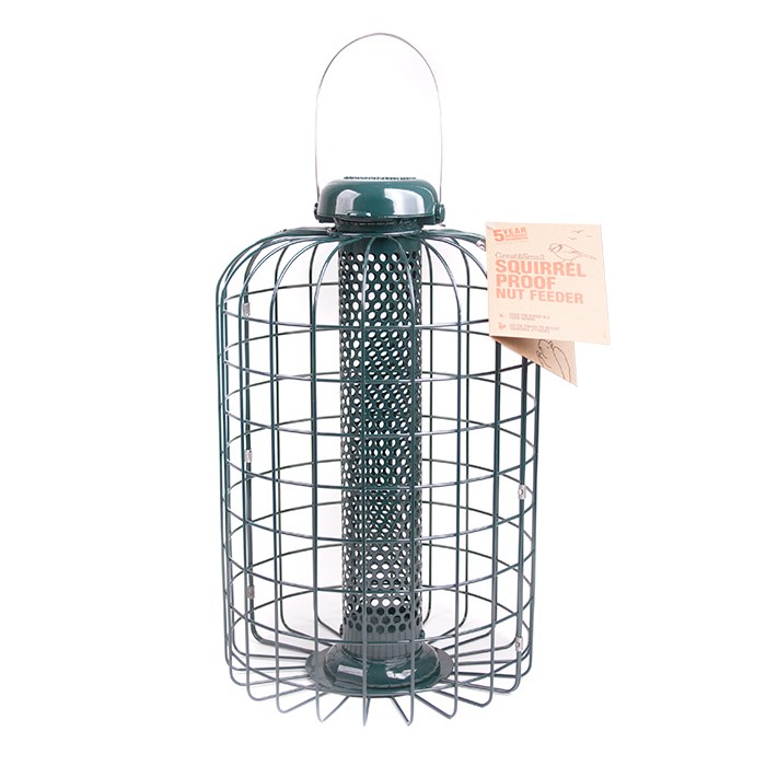Great&Small Squirrel Proof Premium Nut Bird Feeder
