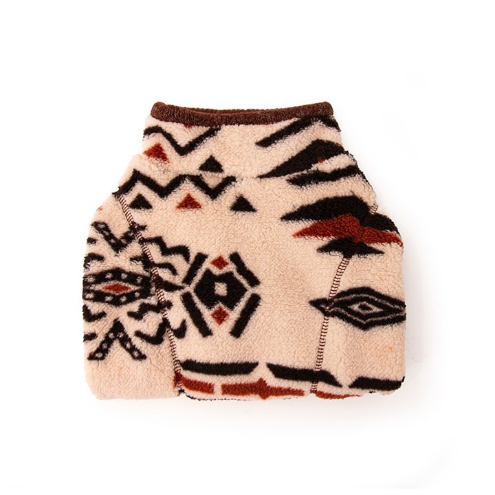 Great&Small Country Adventure Retro Cream Patterned Fleece