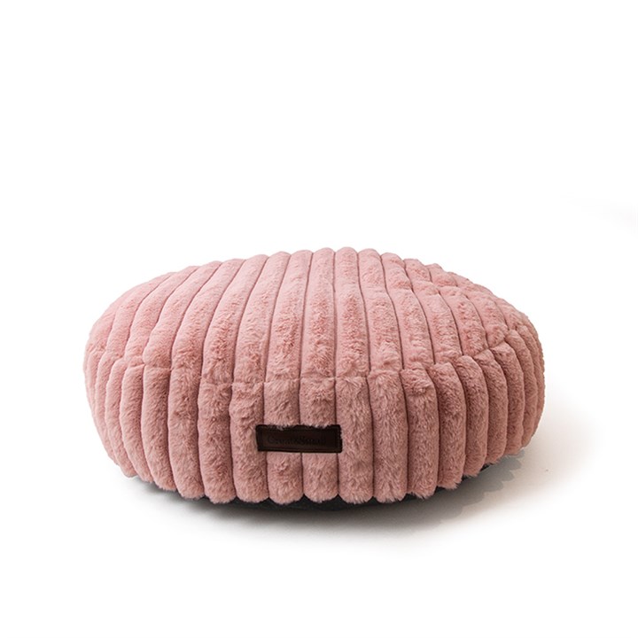 Great&Small Snuggle & Snooze Pink Plush Cushion