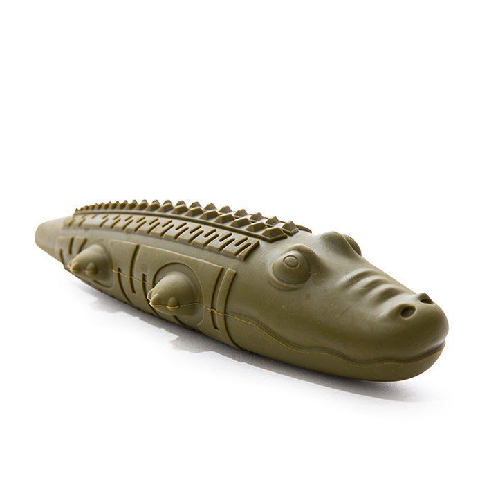 Great&Small Stay Wild Alligator Treat & Bounce