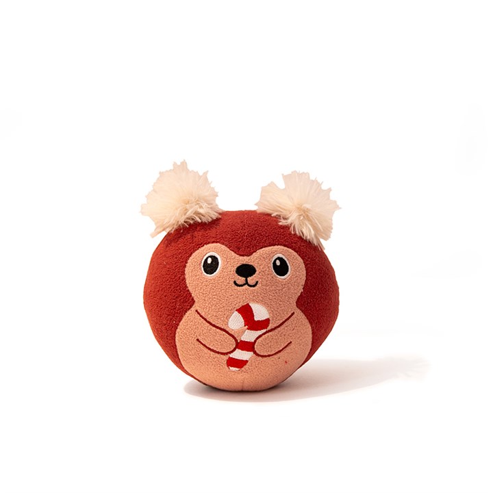 Great&Small Classic Christmas Red Squirrel Ball
