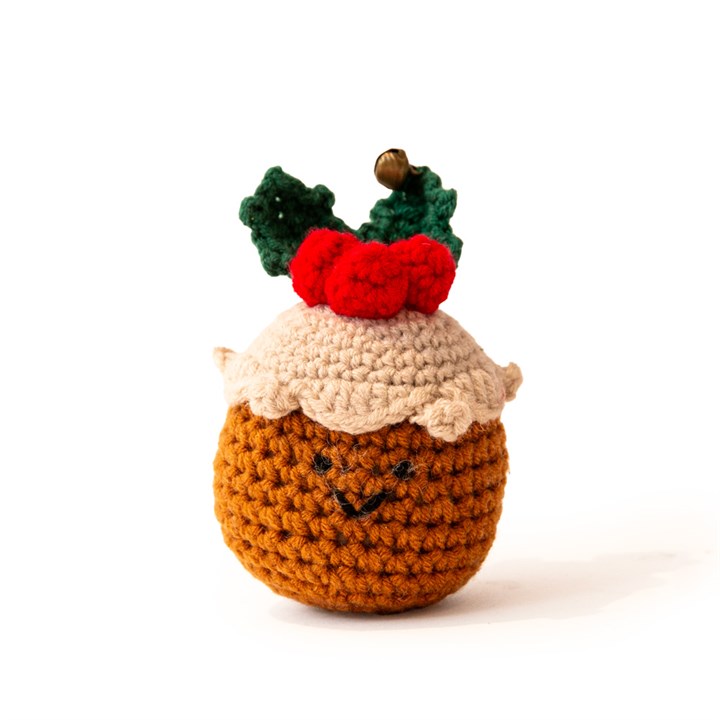 Great&Small Cosy Winter Wishes Knitted Pudding