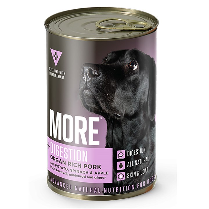 More Dog +Support Digestion Pork 400g
