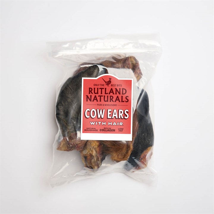 Rutland Naturals Cow Ears With Hair