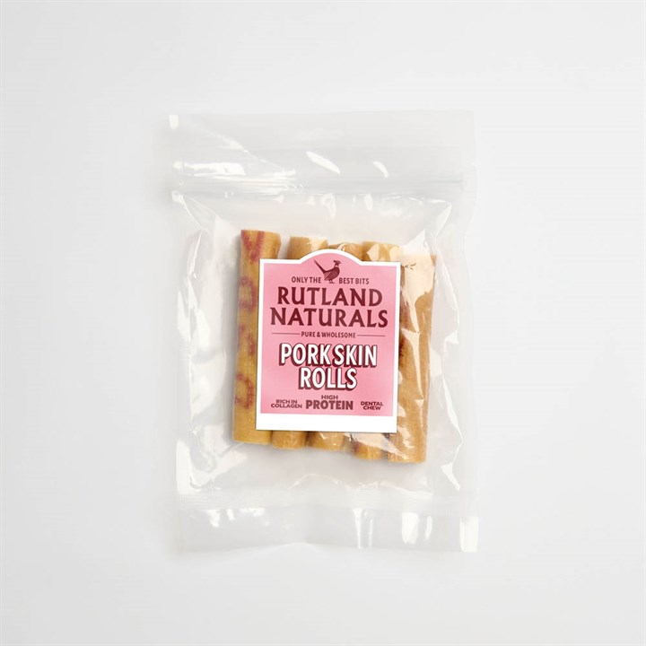 Rutland Naturals Pork Skin Rolls 5 Pack
