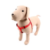 Great&Small Classic Plain Harness Red