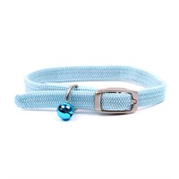 Great&Small Plain Blue Cat Collar