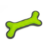 Great&Small Tough Toy Green Bone