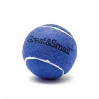 Great&Small Go Team! Squeaky Blue Tennis Ball (3)