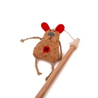 Great&Small Cat Dangler Cork Mouse