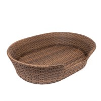 Penrose Rattan Resin Wicker Pet Bed