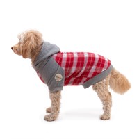 Great&Small Country Red Check Hoodie