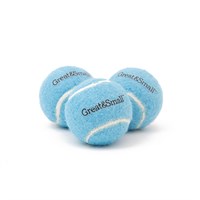 Little&Lively Squeaky Blue Mini Tennis Balls